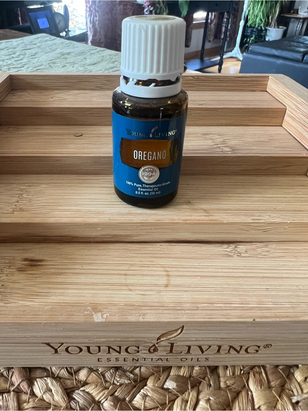 Young Living Oregano Essential Oil - Blue & Brown Label